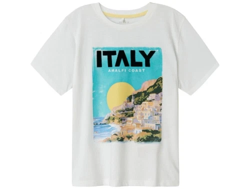 Name It t-shirt hvid med Italien print